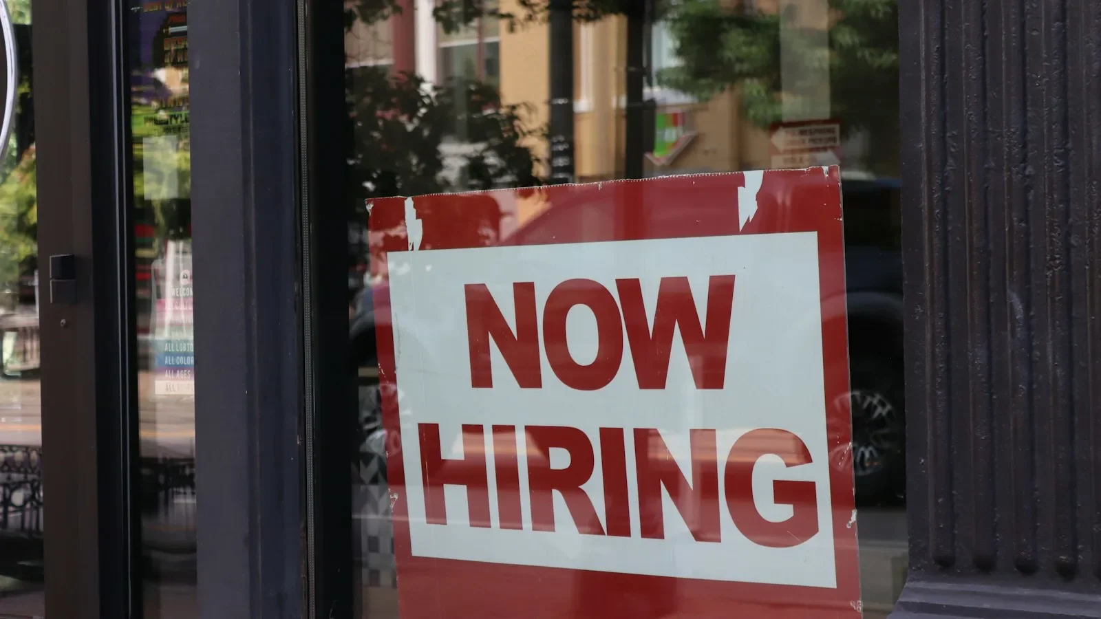 Small business owner welcoming first employee