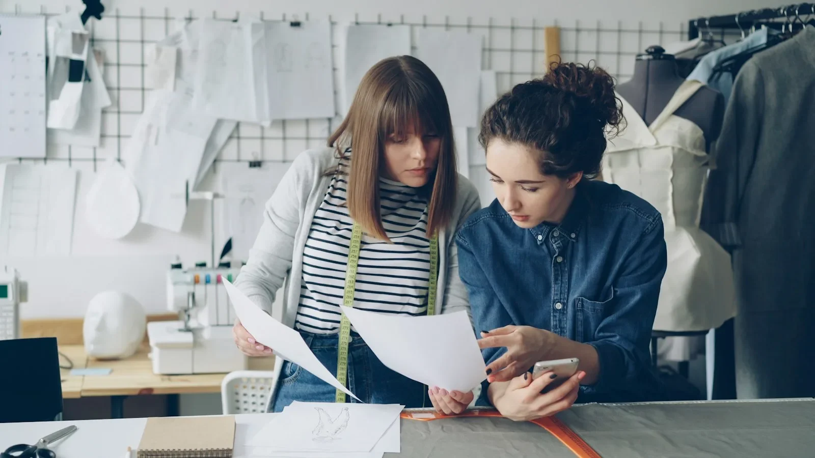 Small business owner reviewing a sales‑tax checklist
